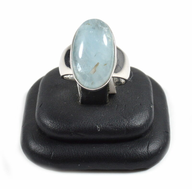 Anello in Argento 925 con Acquamarina