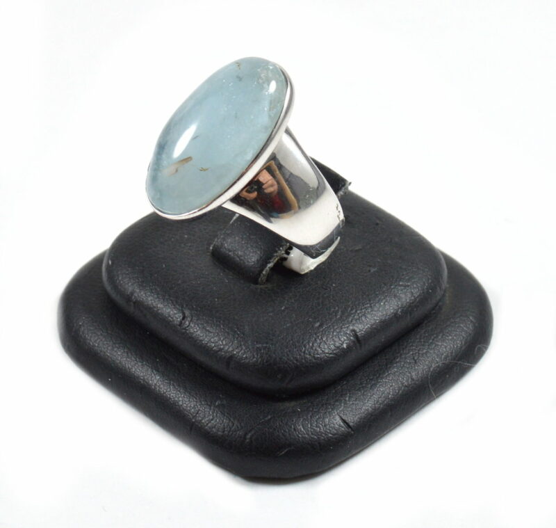 Anello in Argento 925 con Acquamarina - immagine 2