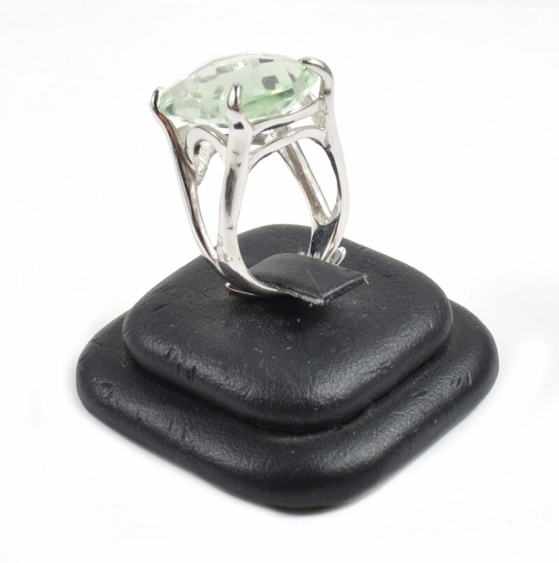 Anello in Argento 925 con Prasiolite - immagine 7