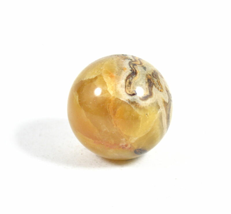 Sfera in Septaria di Aragonite. Soprammobile,Idea Regalo - immagine 2