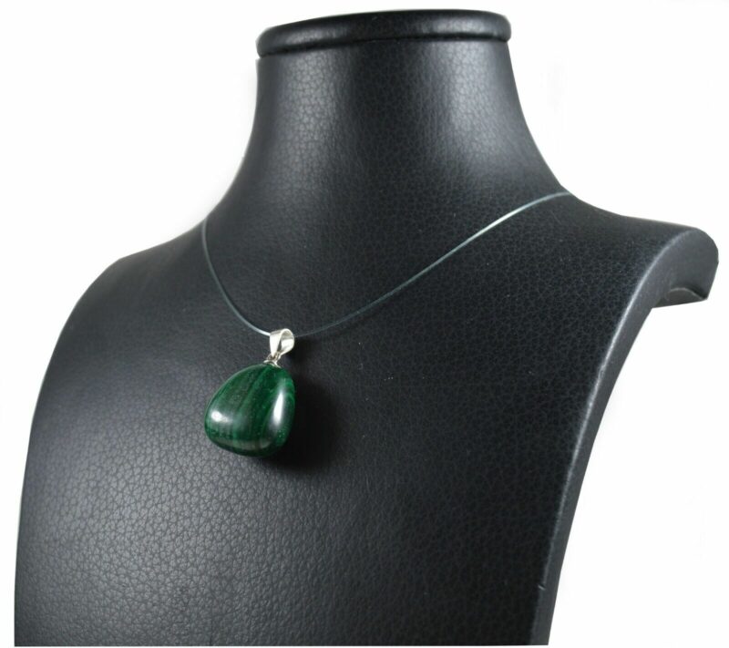 Ciondolo in Malachite e Argento 925 - immagine 3