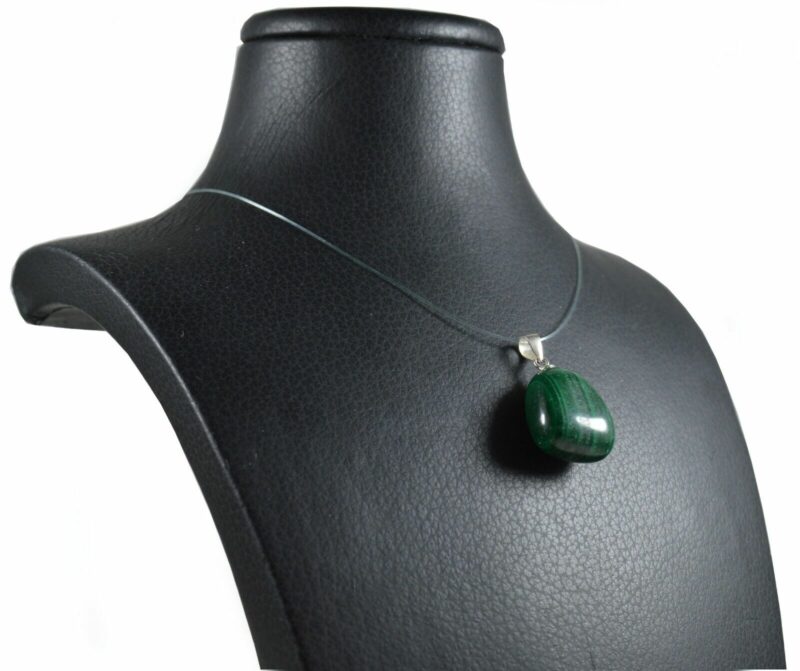 Ciondolo in Malachite e Argento 925 - immagine 4