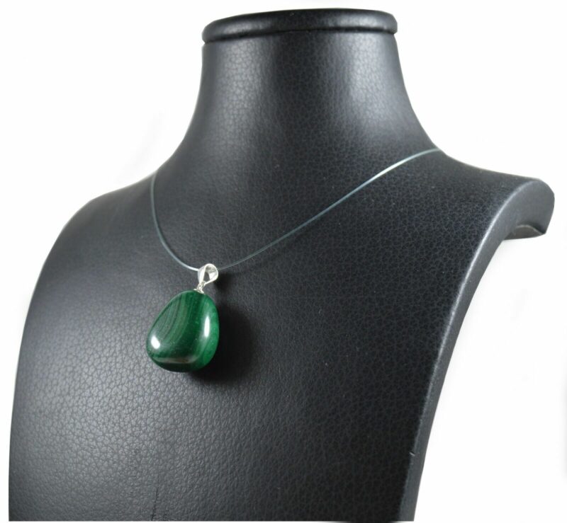 Ciondolo in Malachite e Argento 925 - immagine 3