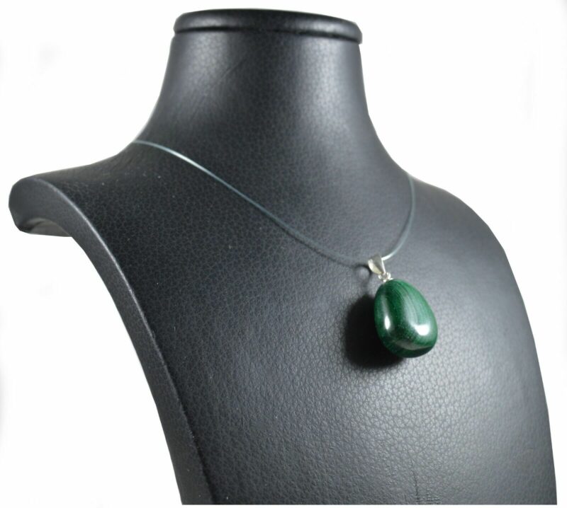 Ciondolo in Malachite e Argento 925 - immagine 4