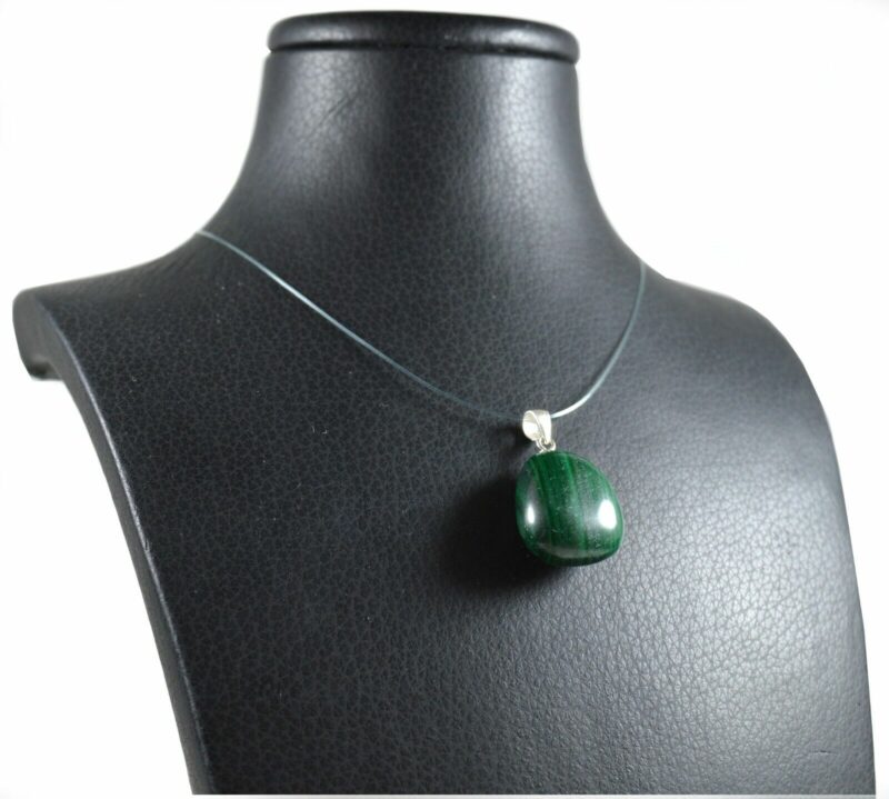 Ciondolo in Malachite e Argento 925 - immagine 4