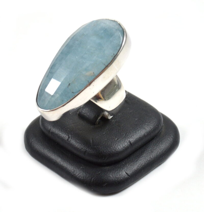 Anello in Argento 925 con Acquamarina - immagine 2