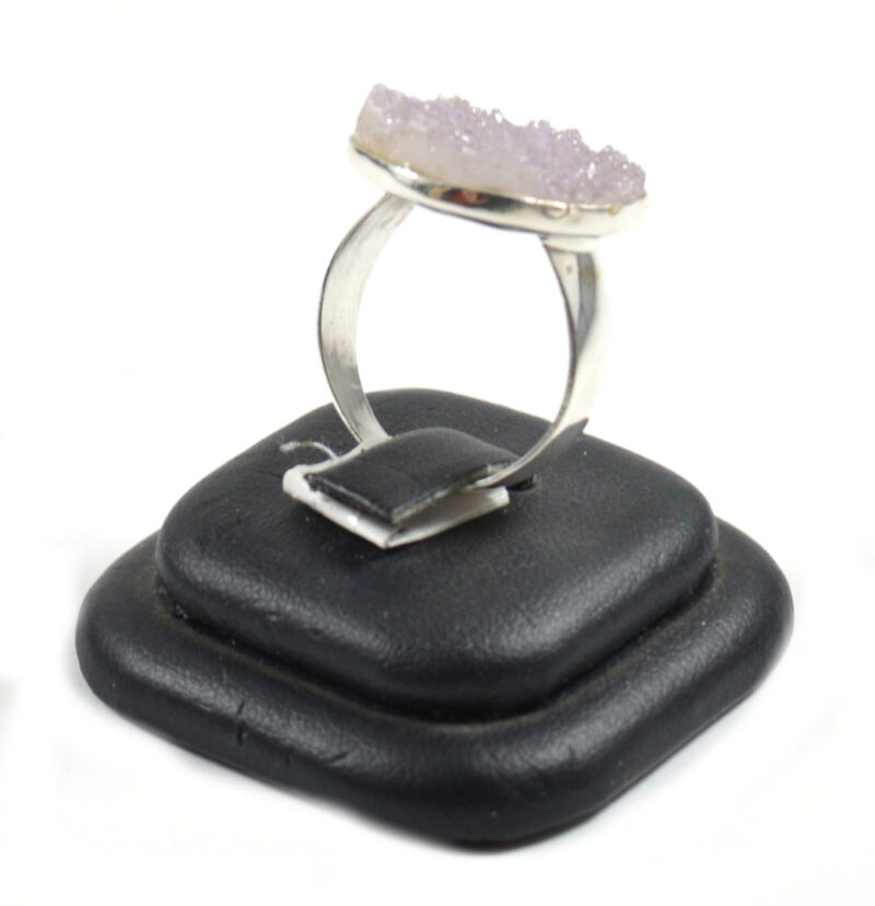 Anello in Argento 925 con Geode di Agata - immagine 4